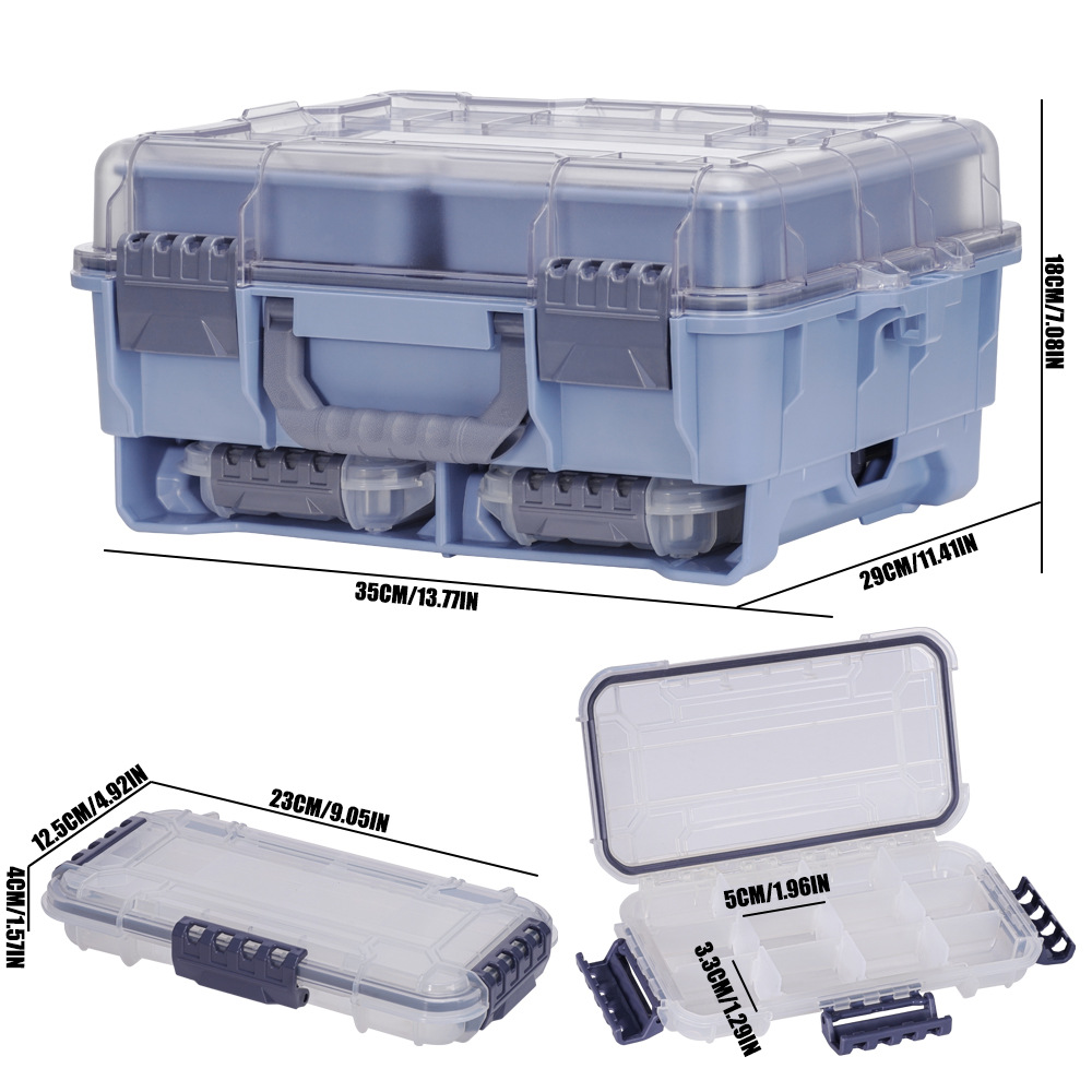 Folding Plastic Boxes Bait Sto – Fishing Kayak Crate Bewertung und Preis