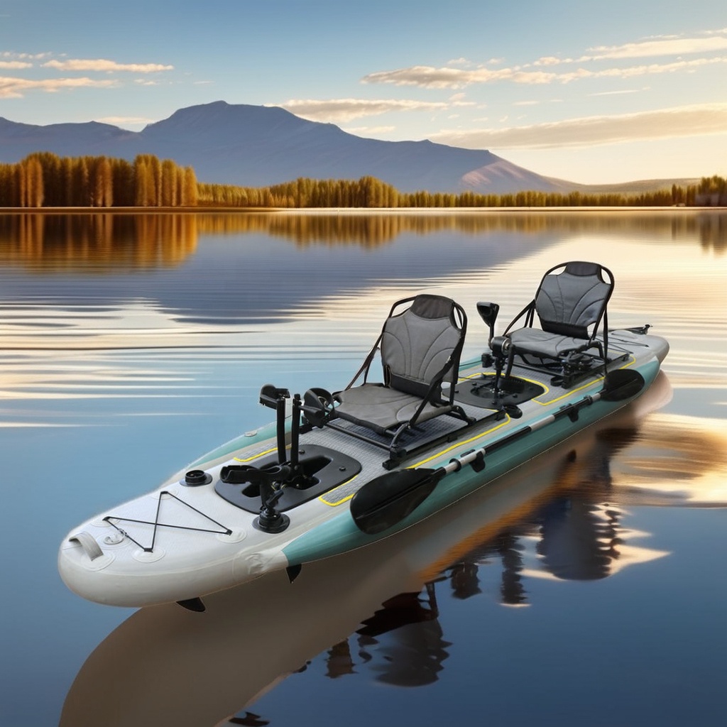 14ft Inflatable Fishing Canoe  – Fishing Kayak Seat Bewertung und Preis