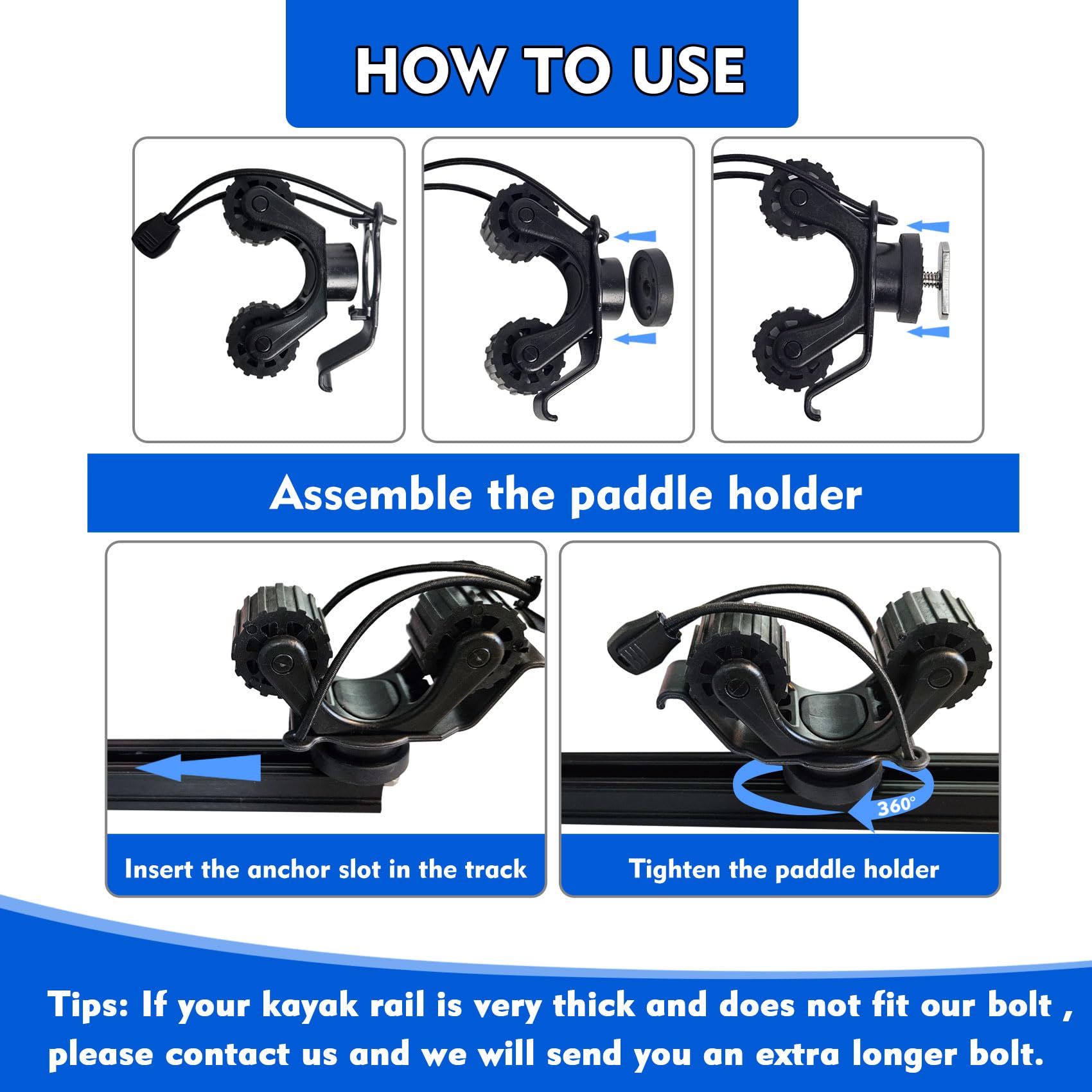 Kayak Rail Paddle Holder Kayak – Fishing Kayak Storage Bag Bewertung und Preis