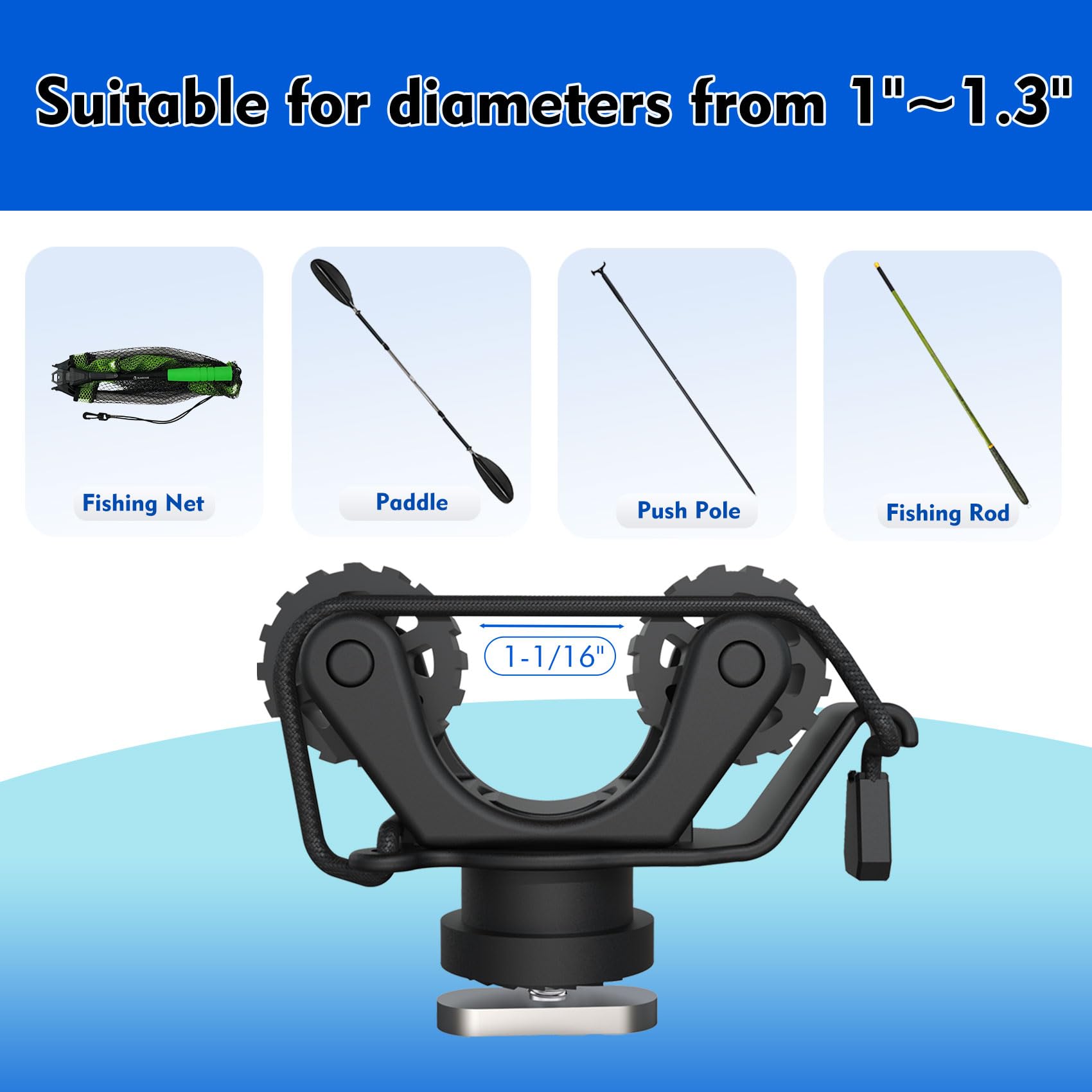 Kayak Rail Paddle Holder Kayak – Fishing Kayak Storage Bag Bewertung und Preis