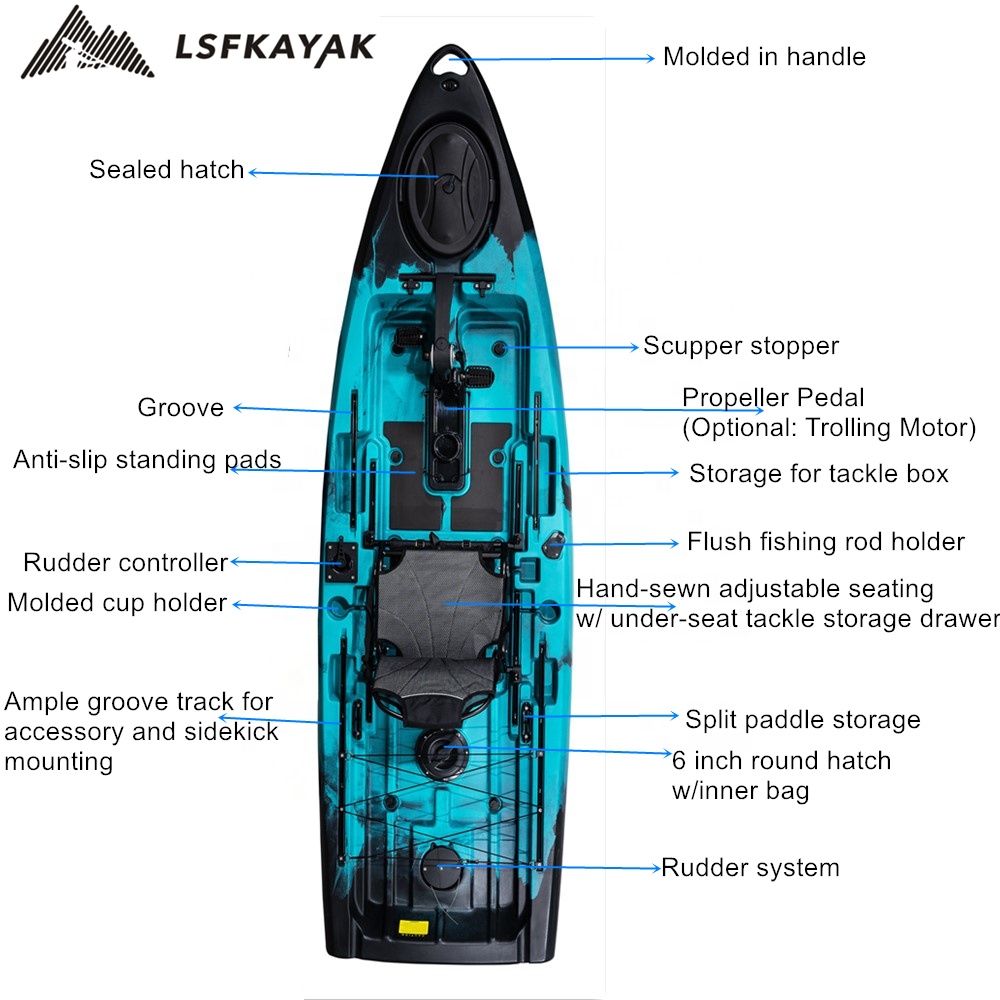 Best Fishing Boat 2024 New Exp – Fishing Kayak Pedal Drive Bewertung und Preis