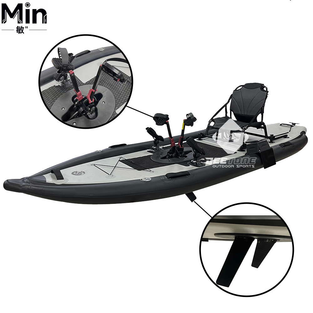 1000D PVC Inflatable Pedal Dri – Fishing Kayak Pedal Drive Bewertung und Preis