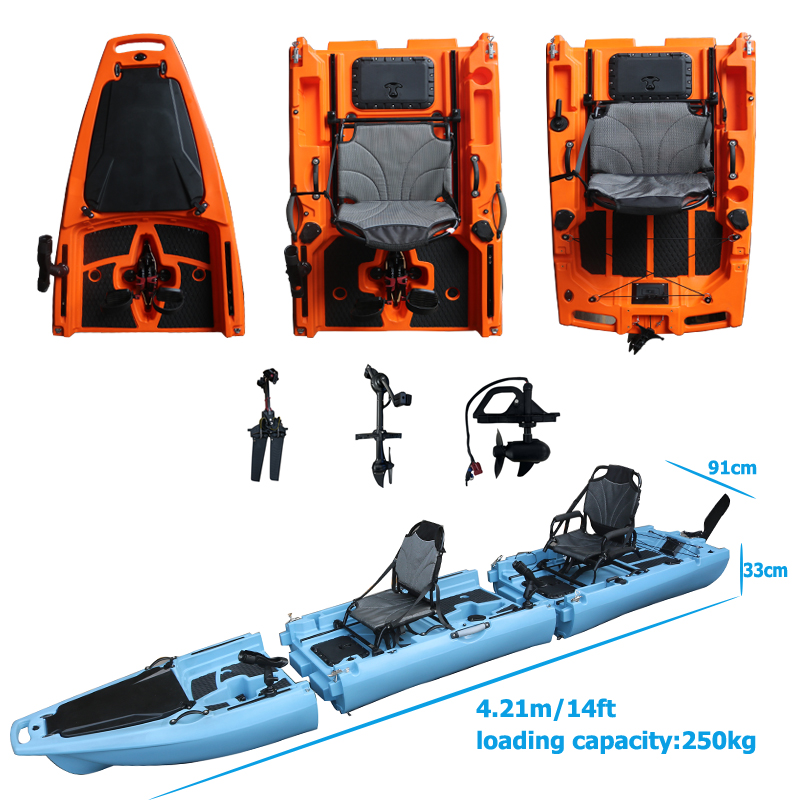 14FT 2 Person Detachable  Peda – Fishing Kayak Seat Bewertung und Preis