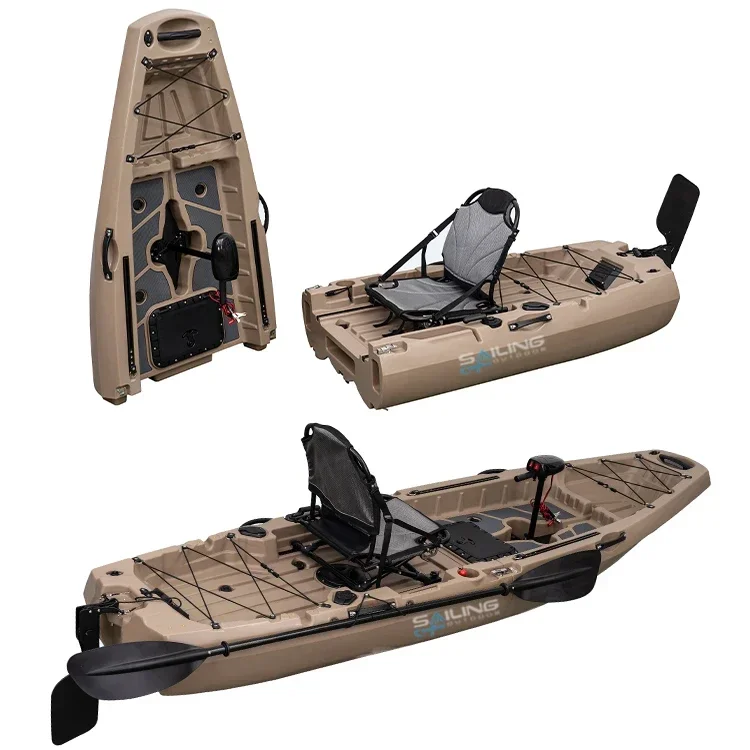 9.5ft 1 Person Folding Plastic – Fishing Kayak Pedal Drive Bewertung und Preis