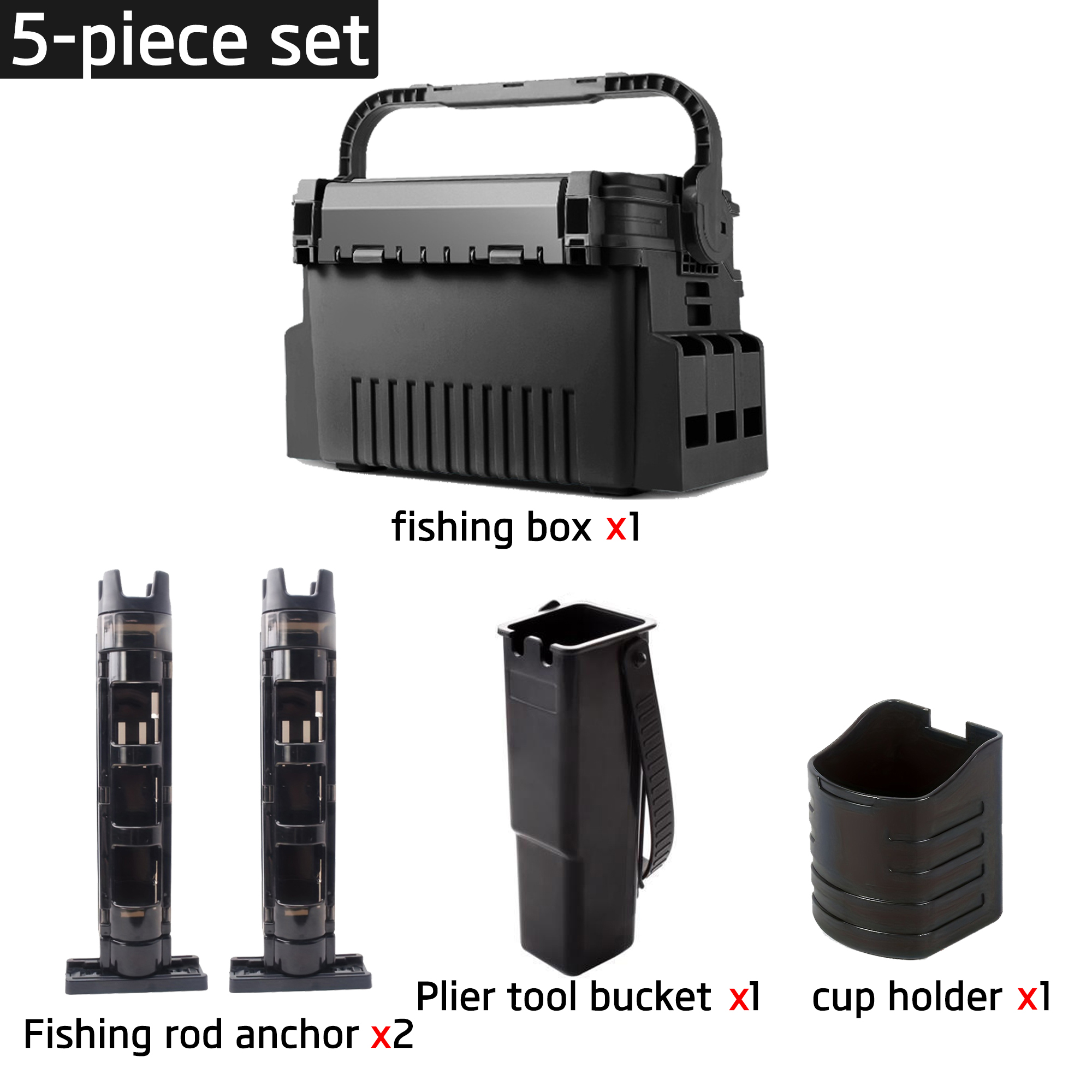 Heavy Duty Fishing Tackle Stor – Fishing Kayak Crate Bewertung und Preis