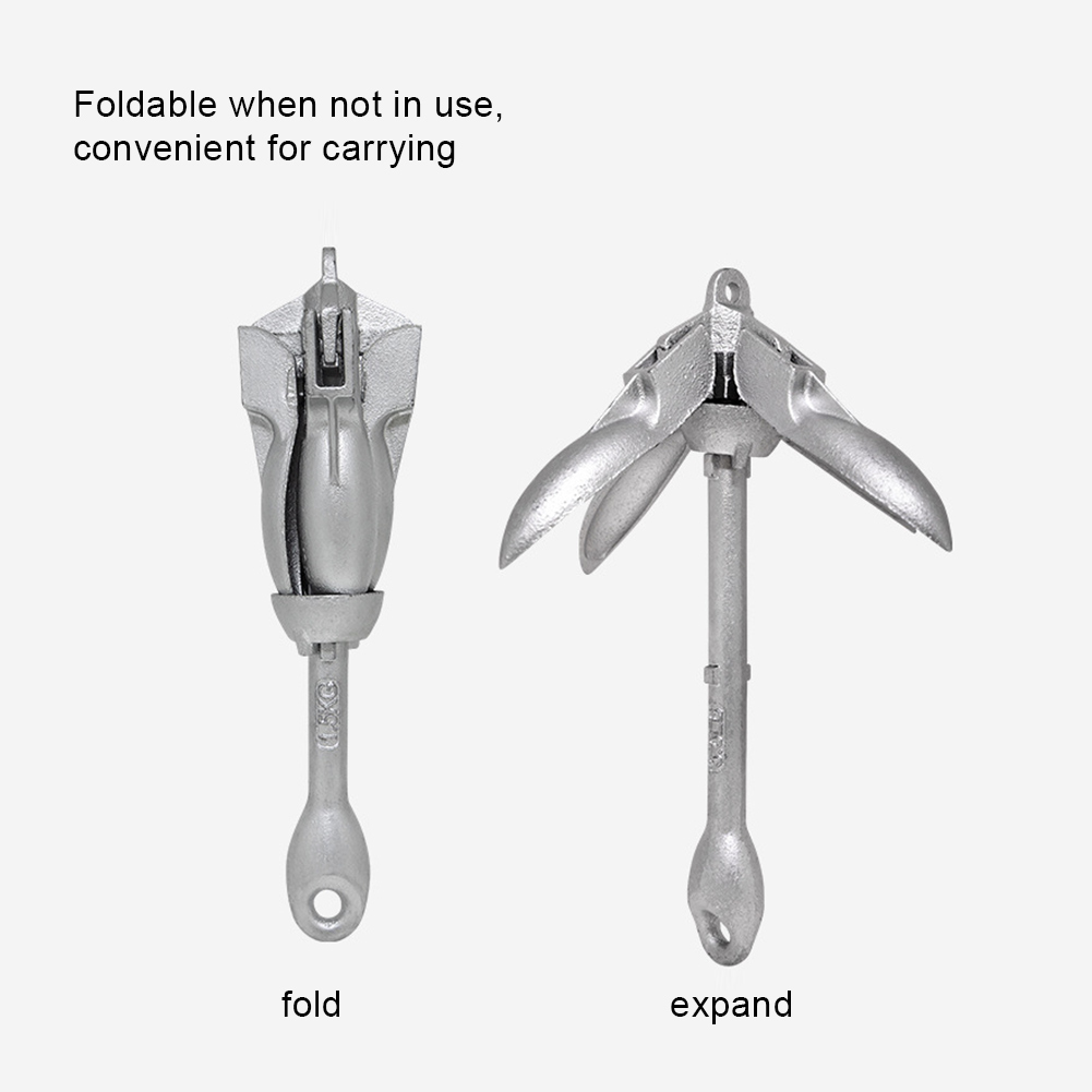 0.7KG 1.5KG Grapnel Anchor wit – Fishing Kayak Anchor Bewertung und Preis