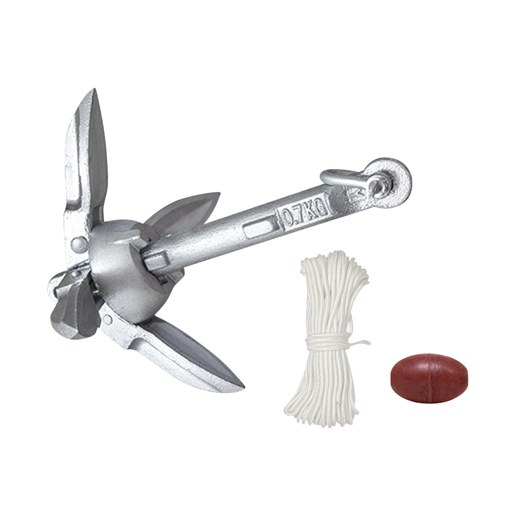 0.7KG 1.5KG Grapnel Anchor wit – Fishing Kayak Anchor Bewertung und Preis