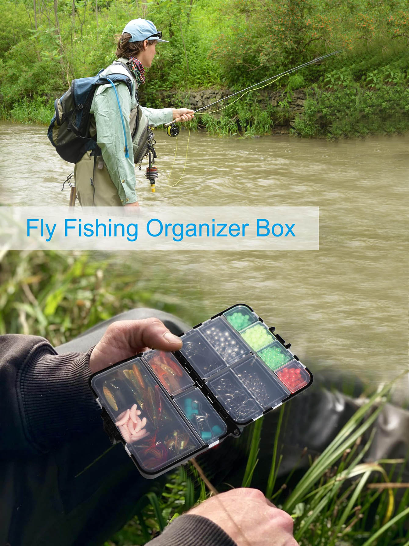 Small Tackle Box Organizer Min – Fishing Kayak Crate Bewertung und Preis