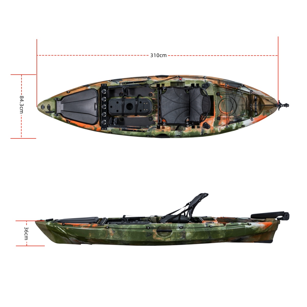 LSF First-class Single Fishing – Fishing Kayak Seat Bewertung und Preis
