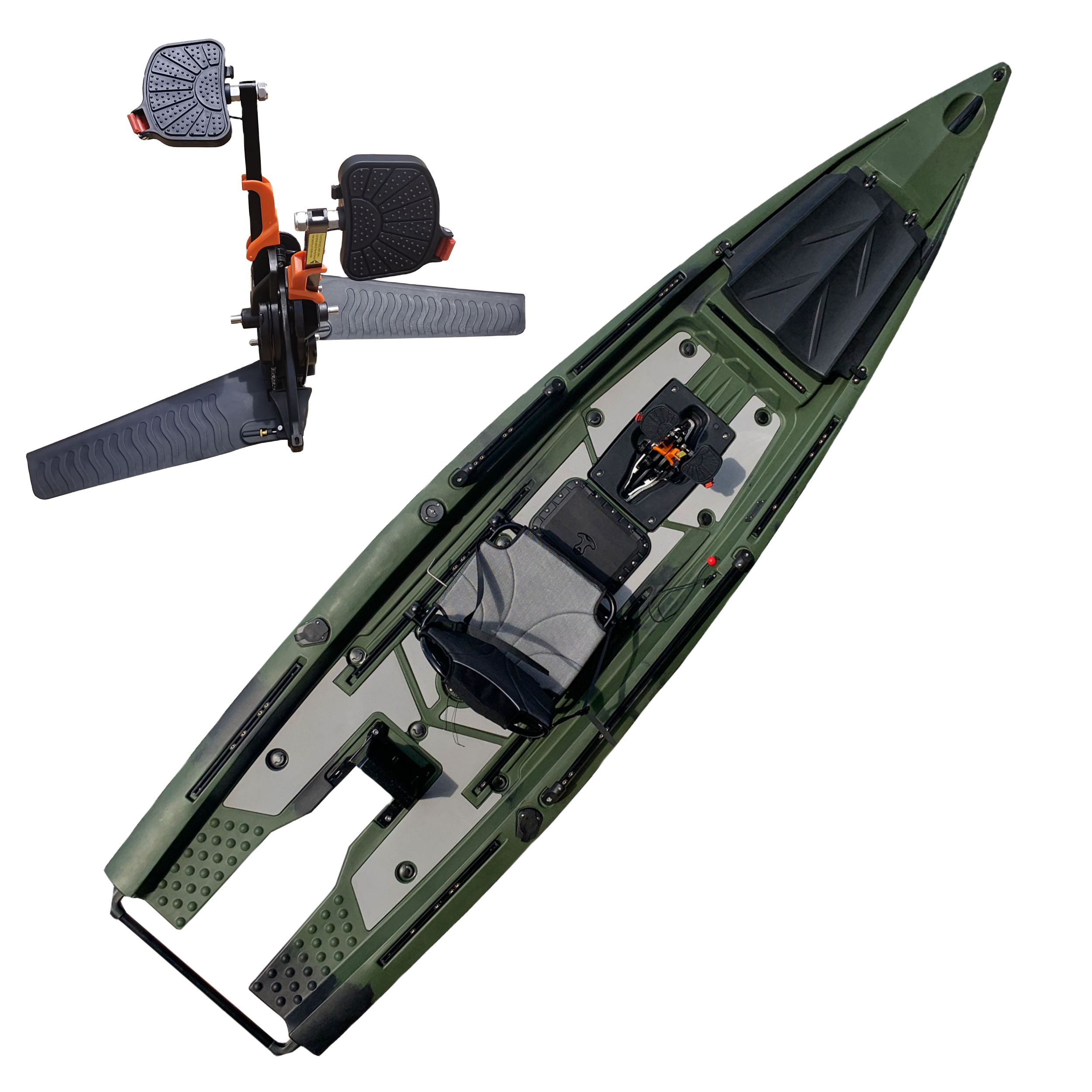 New Develop 4m Single Skiff Bo – Fishing Kayak Sit On Top Bewertung und Preis