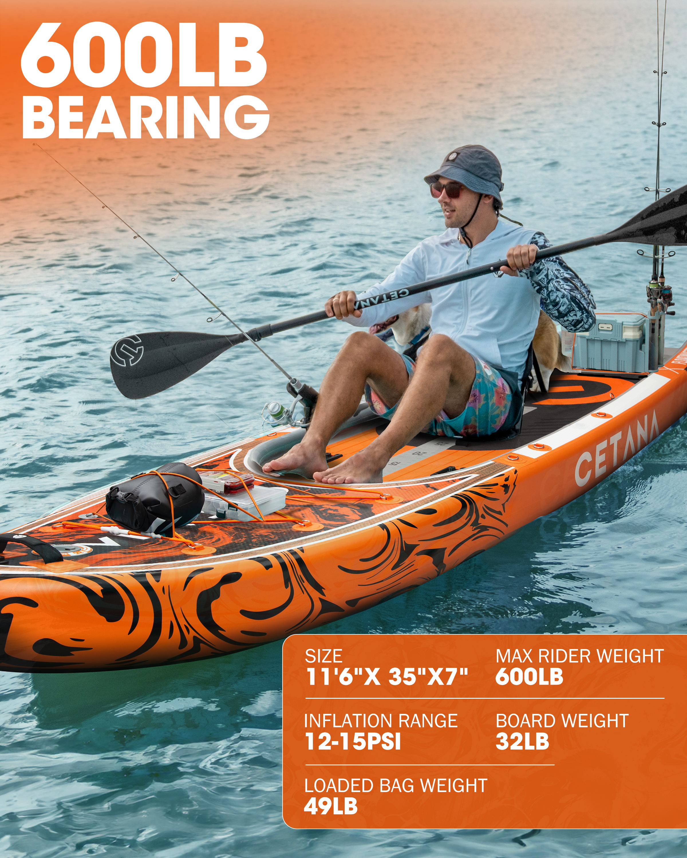 China Factory Inflatable Boat  – Fishing Kayak Rod Holder Bewertung und Preis
