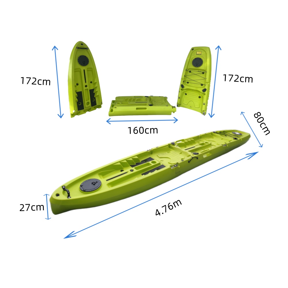 New Modular Tandem Double Sit- – Fishing Kayak Sit On Top Bewertung und Preis